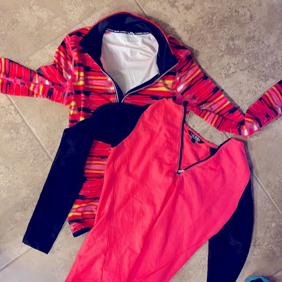 Ralph Lauren athleisure long sleeve tops